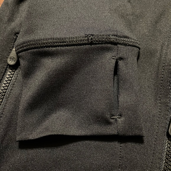 NWT Zella Mock-Neck Full-Zip Jacket, Jet Black | S (7/8) - Picture 8 of 14